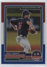 2023 Panini USA Baseball Stars & Stripes Red White Blue Prizm Wyatt Crowell 02l6