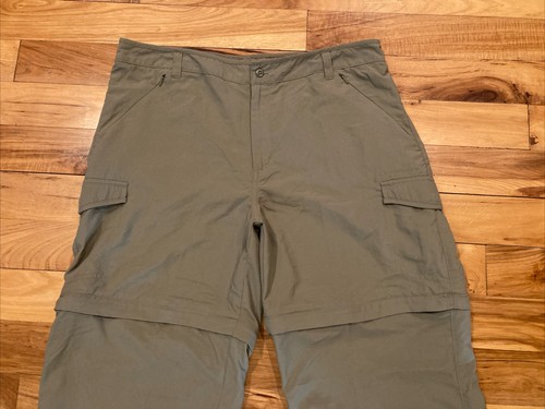 Columbia PFG Omni-Shade wandelbare grüne Nylonhose Damen Large passt 34 x 32 - Bild 5 von 12