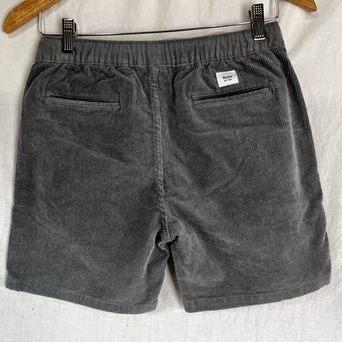 Katin Shorts Kids Medium Gray Corduroy Elastic Drawstring Pockets Casual 10 12 - Picture 17 of 24