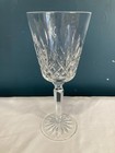 Waterford Crystal Wine Glass Water Goblet Lismore Pattern Cut Crystal Stemware