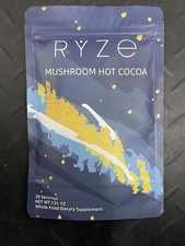 3 PACK RYZE Organic Mushroom Hot Cocoa Coffee