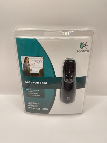 Logitech Wireless Presentation Remote R400 USB with Laser Pointer - NEW IN BOX - 第 3/11 張圖片