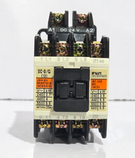 FUJI ELECTRIC SC-0/G MAGNETIC CONTACTOR 13AMP VOLTAGE 24VDC FREE FAST SHIPPING