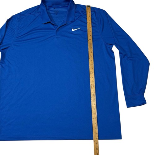 Nike Dri Fit Golf Herren Größe XXL Polo Langarm Outdoor Activewear Kragen - Bild 5 von 8