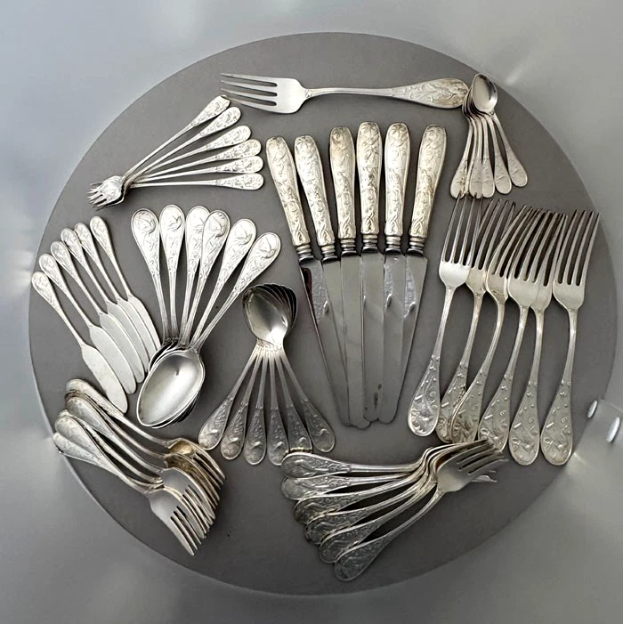 Tiffany & Co. Antique US Sterling Silver Audubon Sets for sale | eBay