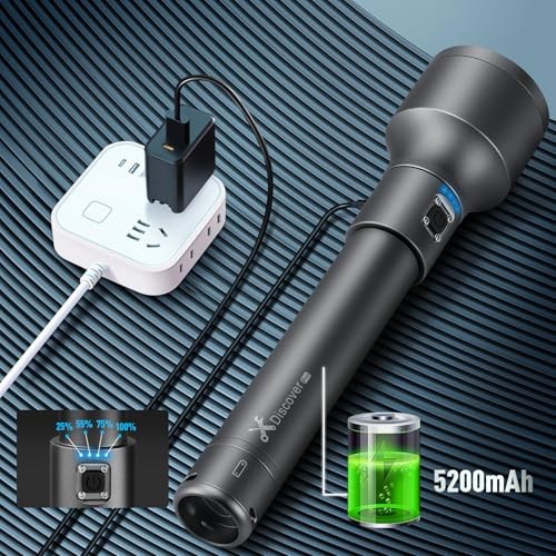 250,000 Flashlights High Lumens, IPX7 & Zoomable XHP-90 Led Super Bright - Picture 7 of 7