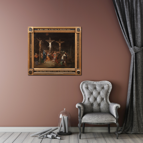 Large 19th Century German The Crucifixion Of Christ by CONRAD HUBER (1752-1830) - Picture 15 of 18
