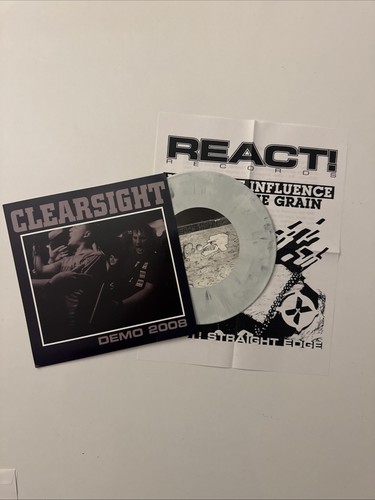 NEW 7" 45 * CLEARSIGHT * DEMO 2008 * GREY VINYL! - Picture 1 of 4