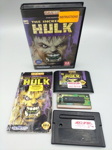 The Incredible Hulk Sega Genesis Cib - Picture 1 of 2