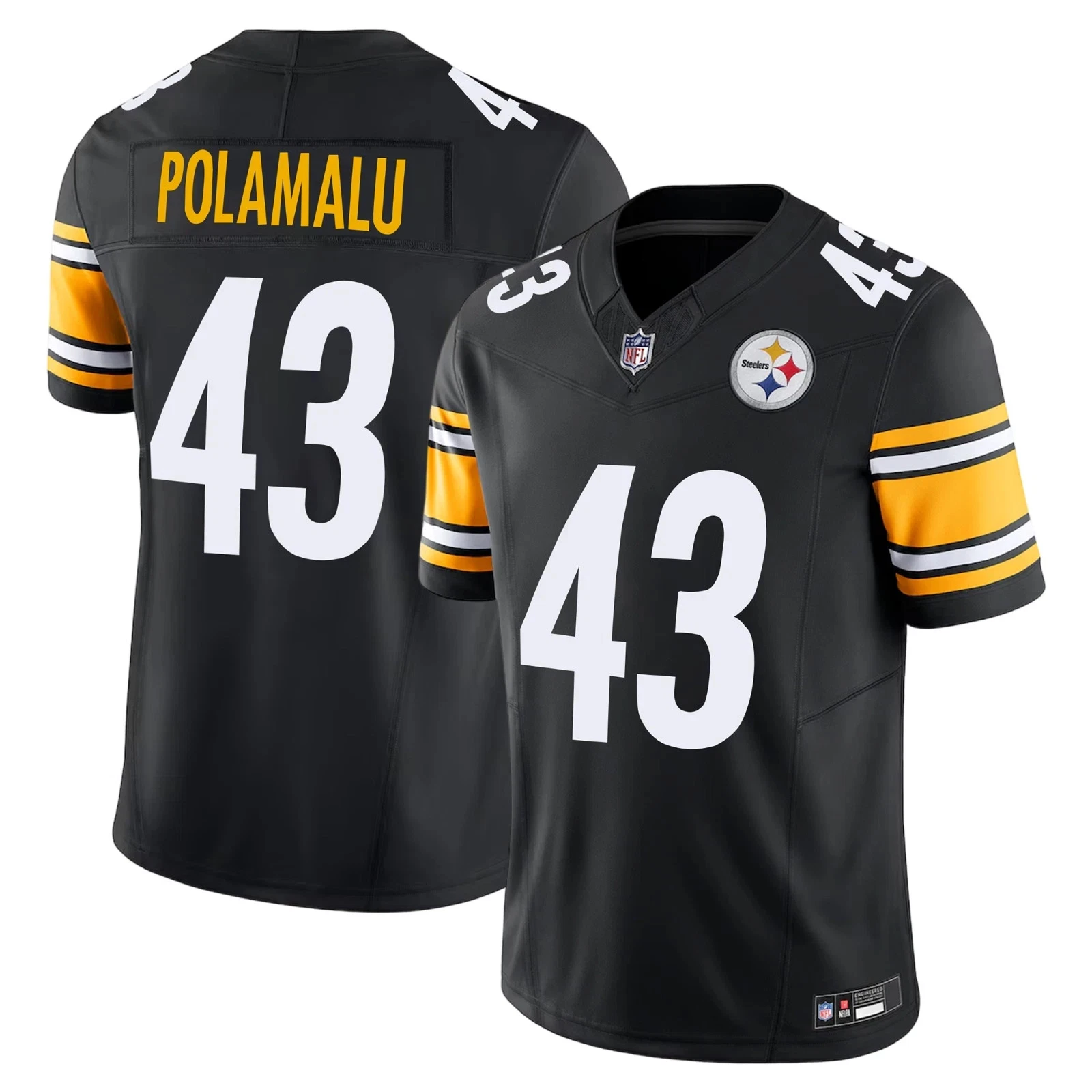 Men's Pittsburgh Steeler Black Game Jersey