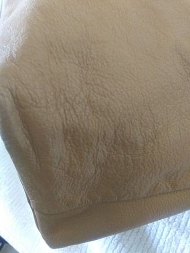 DOONEY BOURKE LOT DILLEN PEBBLED LEATHER HOBO SHOULDER BAG TAN w/MATCHING WALLET - Picture 16 of 24