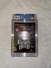 New Sealed Guitar Hero (2006 Sony PlayStation 2) PS2 Graded CGC 9.2 A+ / Read