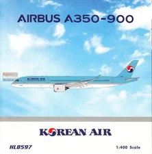 PHX04634 1:400 Phoenix Model Korean Air A350-900 Reg #HL8597
