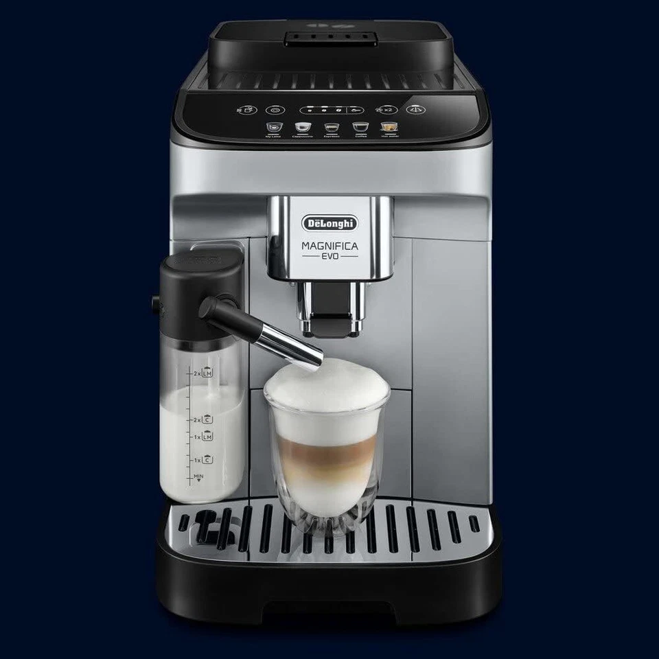 DE LONGHI Magnifica ECAM290.61.SB Macchina caffè automatica, Silver/Black - Immagine 3 di 3