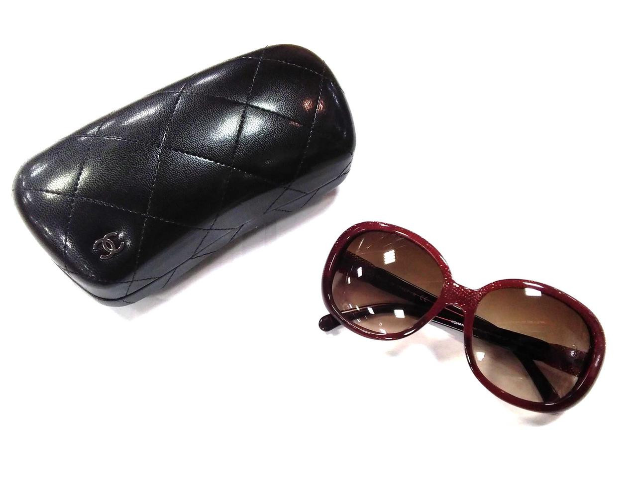 シャネルサングラス 5176-A CHANEL 5176-A Wine Red Sunglasses