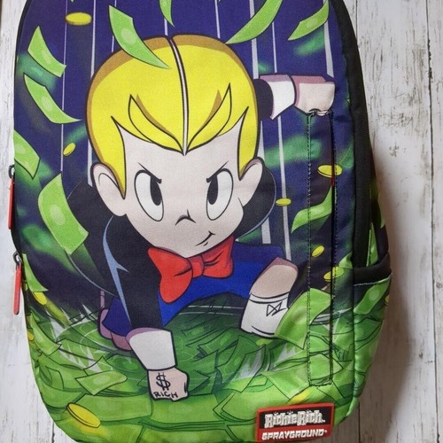 SPRAYGROUND Backpack RICHIE RICH LANDING Super Powers Laptop Tablet Pouch - Picture 24 of 24