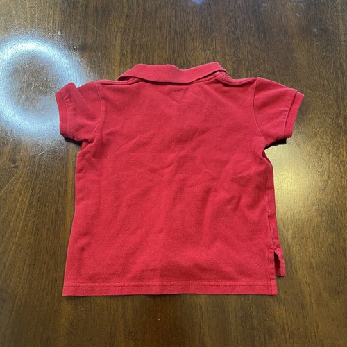 Polo by Ralph Lauren Baby Boys Red Piqué Polo Shirt 18M - Picture 4 of 5