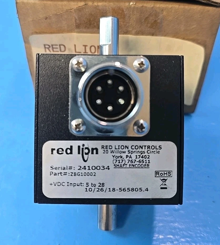 RED LION CONTROLS ZBG10002 Standard Duty Shaft Encoder - Image 2 of 2