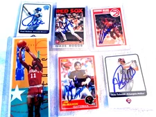 (Lot of 5)  ISAAH THOMAS, JIM McMAHON, WADE BOGGS, etc. Card(s))-sold Schmidt