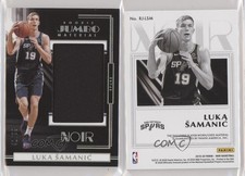 2019-20 Panini Noir Rookie Jumbo Material /99 Luka Samanic #RJ-LSM RC