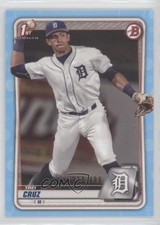 2020 Bowman Draft Sky Blue Border /499 Trei Cruz #BD-11 4z8