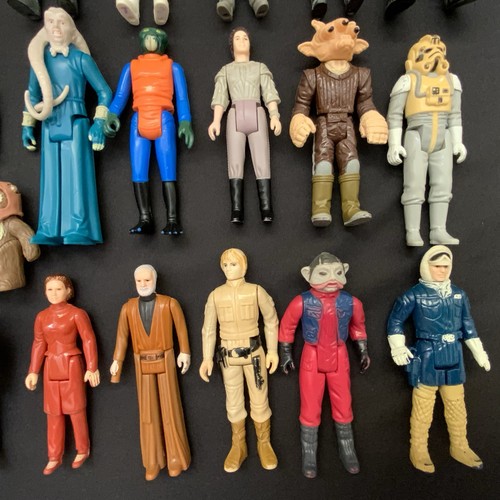Colección de figuras vintage de Star Wars x 42 lote de trabajo surtido paquete años 70’s 1980’s - Imagen 10 de 16