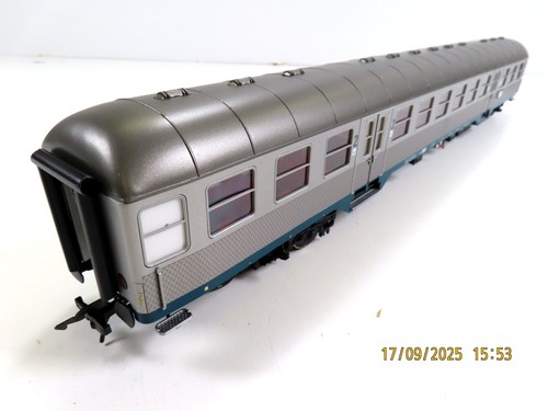 (0MP2) KISS MBS OS 45 14 Spur 0 Personenwagen Silberling 2.Kl. der DB, EP IV... - Picture 2 of 13