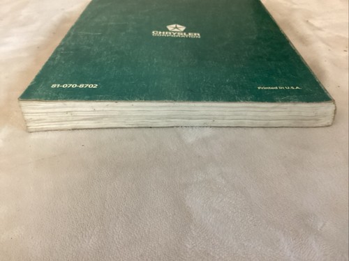 1978 PLYMOUTH CHRYSLER DODGE ELECTRICAL Service Manual 81-070-8702 - Picture 4 of 10