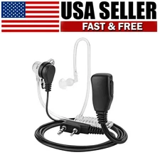 2 Pin Walkie Talkie Earpiece Headset For BAOFENG/BAOJIE/WEIERWEI Radio Earphone