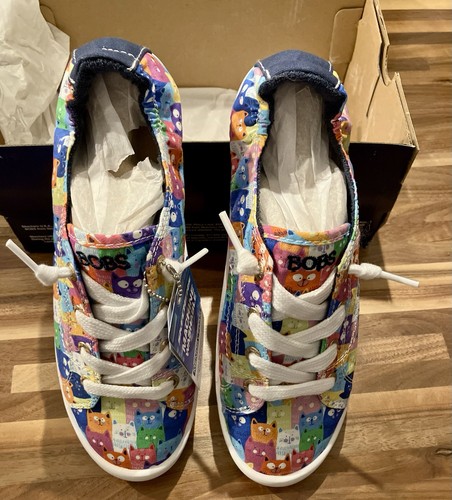 Skechers Damen Beach Bingo-Kitty Konzert Sneaker Multi