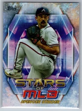 2023 Topps Update Spencer Strider Stars of MLB #SMLB-65 Atlanta Braves