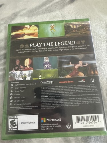 Avatar The Last Airbender: Quest For Balance - Xbox One | Xbox Series X - New - Picture 4 of 8
