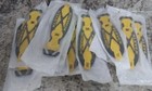 12 Pack Klever XChange - KCJ-XC-35Y - Safety Box Cutter - Yellow - New - 