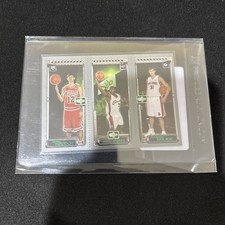 2003-04 Topps Rookie Matrix - LeBron James, Kirk Hinrich, Darko Milicic (RC)
