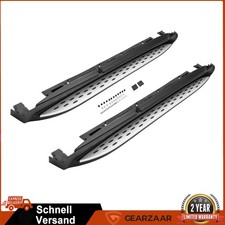 Trittbretter Einstiegsbrett Geeignet für Mercedes ML/GLE W166 2012-18 Silber