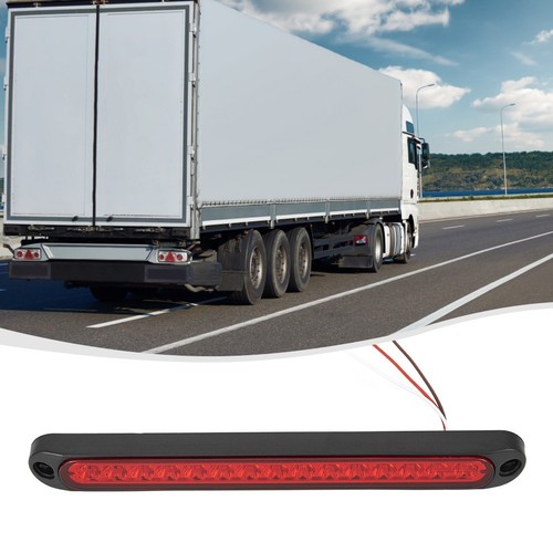 LED Tail Light Stop Light Multi-volt 10-30V DC Sealed Truck Trailer Strip - Picture 11 of 12