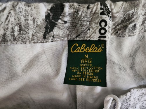 Vintage Cabelas Pants Mens Medium Seclusion 3D Open Country Camouflage - Picture 5 of 7