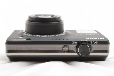 N Mint] Nikon COOLPIX S6000 Digital Camera Noble Black 14.2