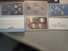 2009 S US Mint Proof Set – Complete 18-Coin Set w/ Box & COA OGP