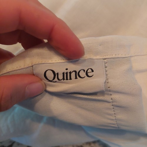 NWOT! Quince 100% Linen Cream Blackout Curtains, 48" x 84"- 2 Panels. (E74) - Picture 10 of 12