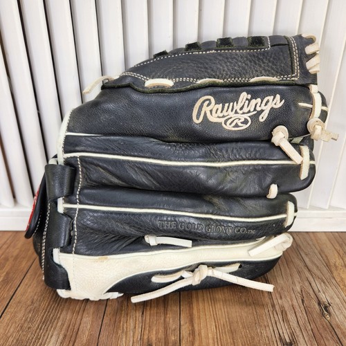 Rawlings Bull B125FPBW 12,5" LHT Linkshandwurf schwarz Fastpitch Softball Handschuh - Bild 2 von 12