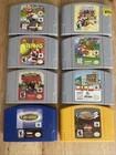 N64 Game Lot Paper Mario Mario Kart Mario Tennis Pokémon Snap South Park Mario