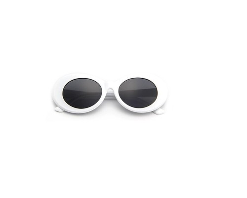 New fashion Kurt Cobain Oval Sunglasses Harajuku Men Vintage Retro Female - Picture 14 of 15