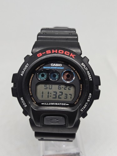 Casio G-Shock 3230 DW-6900-1V schwarz Digitaluhr neue Batterie