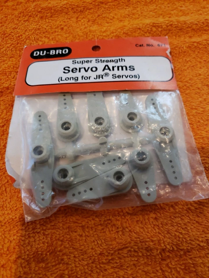 Du-Bro - Super Strength Servo Arm Long For JR Servos - Part 671 - JT25 - Image 4 of 4