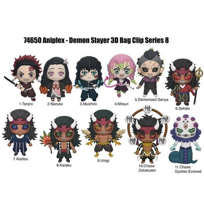 Demon Slayer NEW * Nezuko Clip * Blind Bag Series 8 Key Chain