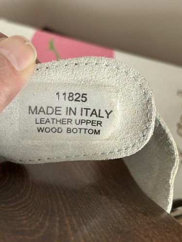 Dr Scholls Original Wooden Clogs Sz 6 Exercise Sandals Womens Shoes Italy NEW 10 - Picture 8 of 18