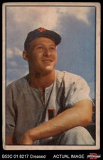 1953 Bowman #24 Jackie Jensen Red Sox 1.5 - FAIR