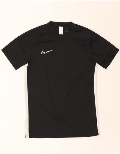 NIKE Herren Dri Fit T-Shirt Oberteil Medium Schwarz Colourblock DR46