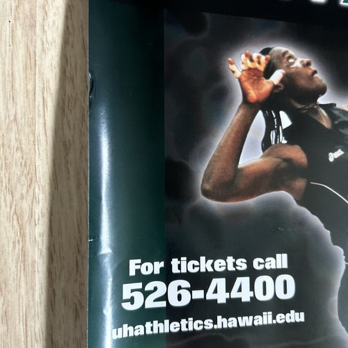 3 Vtg 2002 Hawaii Rainbow Warriors Schedule Poster Football,Volleyball,Soccer - Picture 7 of 12